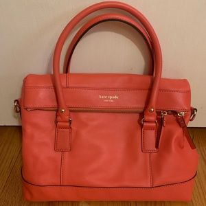 Coral Kate Spade purse